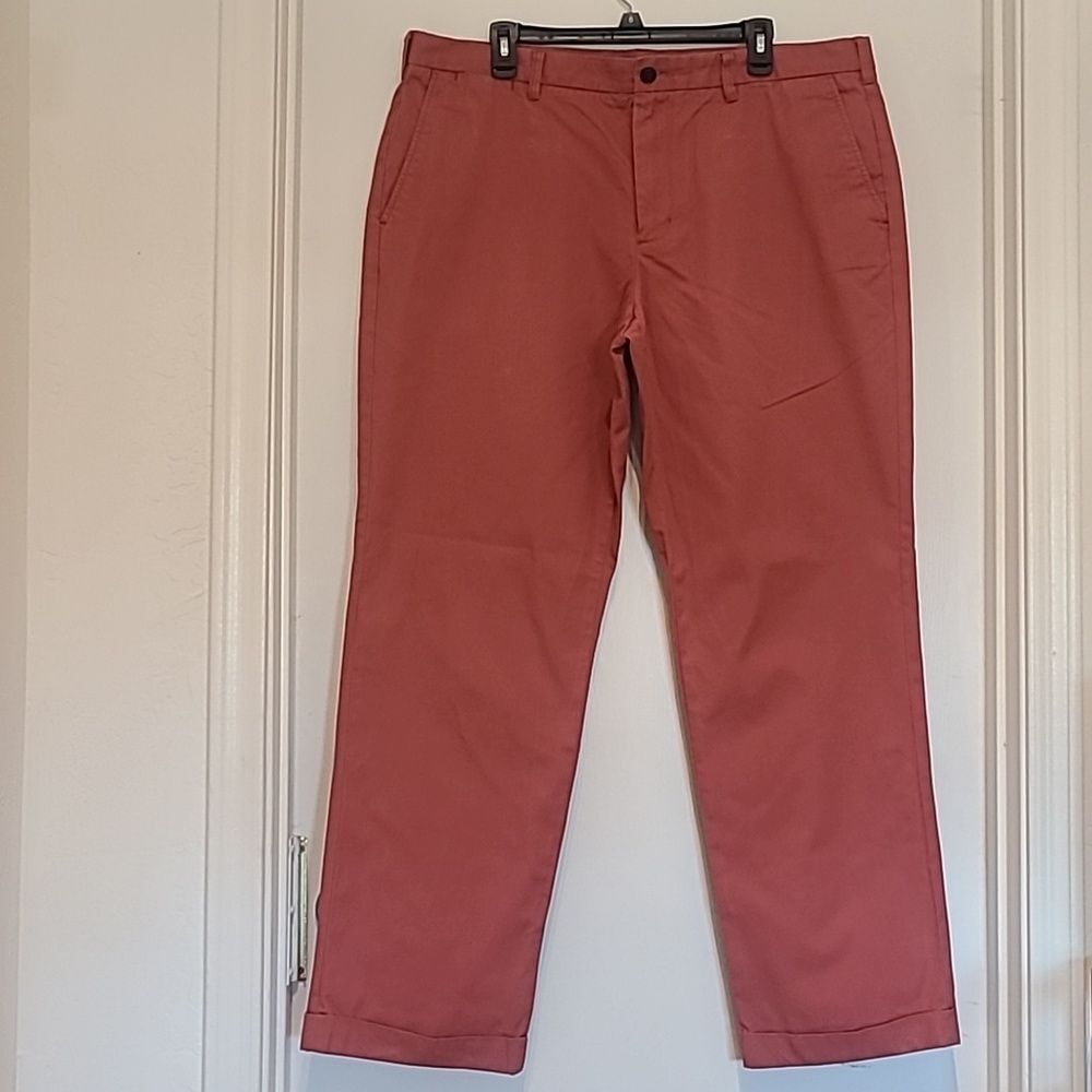 Land's End Flat Front Chino Traditional Fit Pants sz 40W